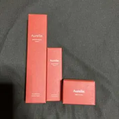 オレリー化粧水、美容液、ナイトクリーム 3点セット