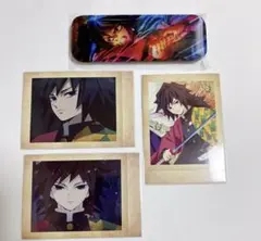 鬼滅の刃　冨岡義勇　ぱしゃこれ　WEBSHOPくじ　レンチキュラーロング缶バッジ