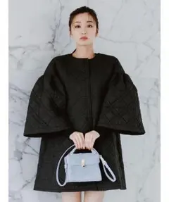 黒 キルティングジャケット