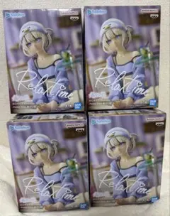 ホロライブ Relax time 轟はじめ フィギュア4個セット