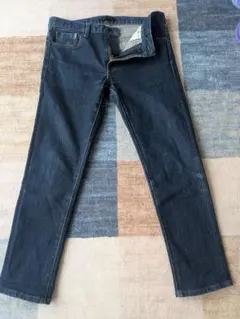 ユニクロ ストレッチ・セルビッジ・スリムフィット・ストレートジーンズ 32インチ