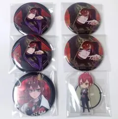 ツイステ リドル 缶バッジ アクスタ セット