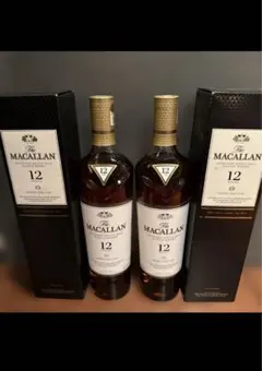 マッカラン12年　シェリーオークカスク 700ml ２本 箱付き　新品未開封品
