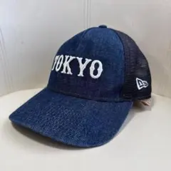 美品 NEWERA ニューエラ 9FORTY 東京読売ジャイアンツ 帽子 デニム