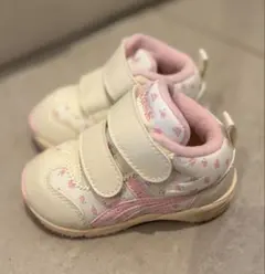 Asics 花柄スニーカー ホワイト/ピンク