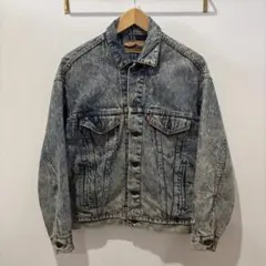 Levi's/80s/57508/黒デニムジャケット/715/3rd/usa製 - メルカリ