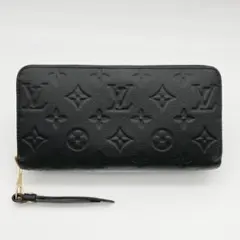 Louis Vuitton モノグラム アンプラント 長財布 ブラック ラウンド