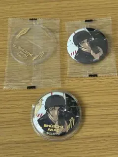 名探偵コナン　赤井秀一　カプセル缶バッジ＆カバーVol.3