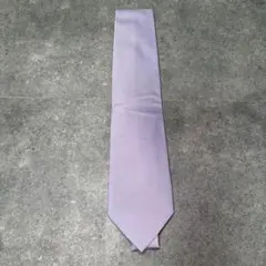 【美品】エルメス ネクタイ H柄織 ラベンダー シルク100% 758972T