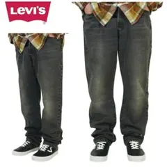 新品W33L30デニムパンツリーバイスlevi's501ジーンズブラックジーンズ