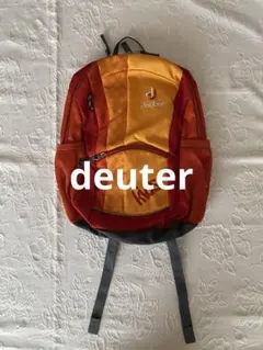 ⭐︎deuter ドイター キッズ リュック バックパック オレンジ×レッド⭐︎