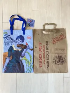 新品未使用　Trader Joe's ショッピングバッグ2個セット
