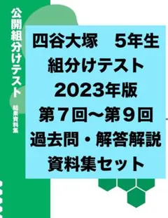 2025年最新】四谷大塚 5年 組み分けテストの人気アイテム