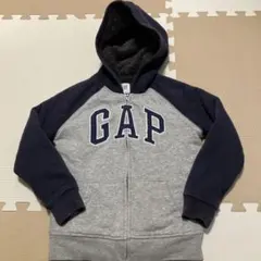 GAP フルボアパーカー　120cm ジッパー付きジャケット 総ボアパーカー