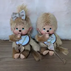 や*ち様 【訳あり/40周年限定】ゴールドモンチッチ Sサイズ ペア（男の子＆女