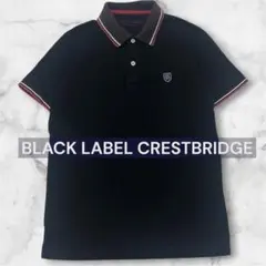 BLACK LABEL CRESTBRIDGE ポロシャツ ブラック L - メルカリ