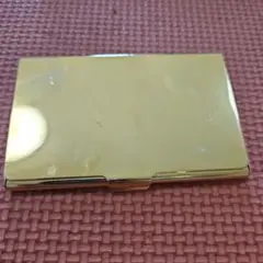 ゴールド 名刺入れ メンズ カードケース 小物入れ