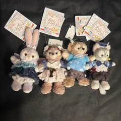 値札タグつき】ダッフィー ぬいぐるみバッジ オープンマウス 2009