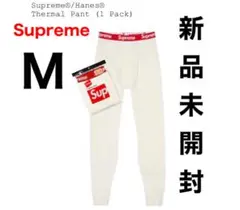 Supreme Hanes Thermal Pant Natural サイズMのサムネイル