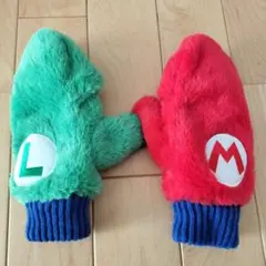 【美品】USJ ニンテンドーワールド　マリオ　手袋　ミトン