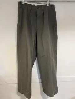 古着　チノパン　パンツ　オリーブ