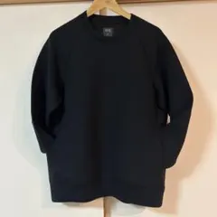 UNIQLO ウルトラストレッチドライスウェットシャツ　黒　メンズLサイズ