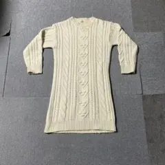 MAJESTIC LEGON ケーブル編みニットワンピース