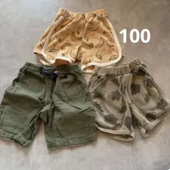 branshes 半ズボン 3点セット 100