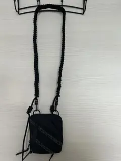 レア】 オニツカタイガー ワンショルダーバッグ ブラック y2k 00s 
