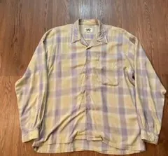 ボックスシャツ 長袖