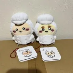 ちいかわレストラン キッチン コックさん マスコット くりまんじゅう シーサー ちいかわレストランに新グッズ登場☺️👏 可愛いコックさんに