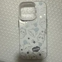 ももんが iPhone16proケース ホワイト