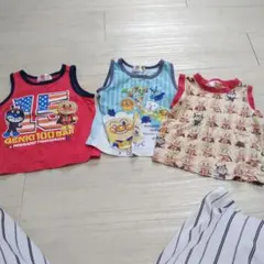 アンパンマン タンクトップ 3枚セット