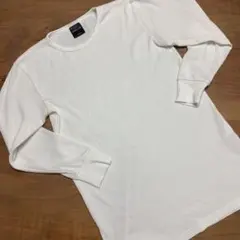 ワッフル 長袖カットソー