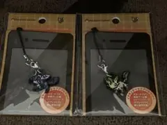 ポケモン　ゲームドットチャーム グレイシア&リーフィア