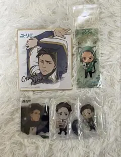 ユーリon ice　オタベック　アクスタ　色紙　購入特典