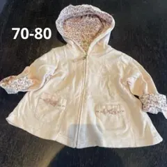 KUMIKYOKU フード付きトレーナー ピンク