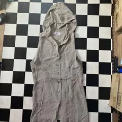 J7142 SYNONYME フード付きジレ　サイズF