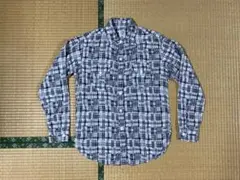 MADE IN USA ポストオーバーオール チェックシャツ S