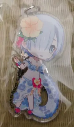 コミックアライブ９月号付録 リゼロ アクリルキーホルダー REM レム