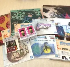 HUNTER×HUNTER ステッカー・ラバーコレクションセット　一番くじ10点