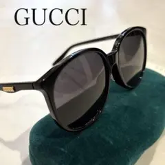 GUCCI ブラックオーバルサングラス ケース付き GG1662SA - メルカリ