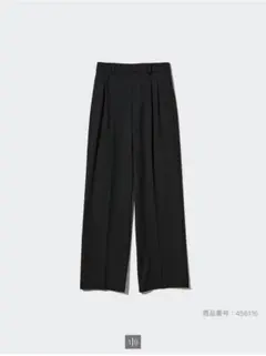 UNIQLO タックワイドパンツ(ツータック・丈標準69〜71cm) XSサイズ