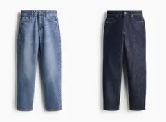早い者勝ち！H&Mマムスリムハイウエストアンクルデニム　2本まとめ売り