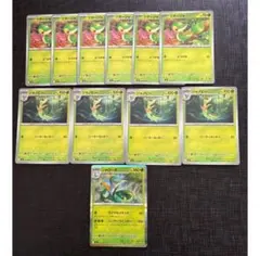 ポケモンカードゲーム　ムニキスゼロ　ツタージャ　ジャノビー　ジャローダ　11枚