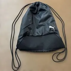 PUMA ナップザック ブラック 巾着袋