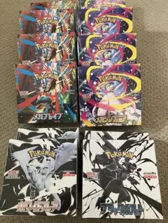 メガブレイブ、メガシンフォニア、ブラックボルト、ホワイトフレア新品12箱セット