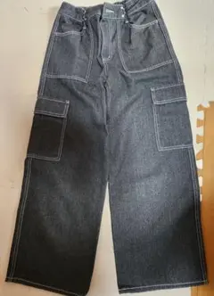 デニムカーゴパンツ デニム