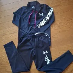 Under Armour ブラック ジャージ 140cm