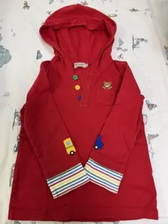 ミキハウス　100cm パーカー　ロンT